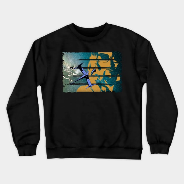 Smoking Swordfish II Crewneck Sweatshirt by Waldorf